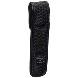 Bianchi AccuMold Elite Chrome Snap 7911 Covered Compact Light Pouch (Basketweave Black, Size 2)