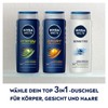 NIVEA MEN Sensitive Shower Gel (500 ml), Refreshing and Nourishing
