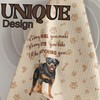 InnoBeta Rottweiler Gifts, 2 Pack Kitchen Towel with Dogs, 16x24
