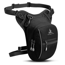 Bolsa de Pierna para Hombre y Mujeres,Riñonera Deportivo Impermeables con 3 Bolsillos,Extensión Mochila Cruzada con Cremallera para Correr,Senderismo,Ciclismo,Camping,Actividades al Aire Libre