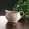 Belleek Classic Shamrock Coffee Creamer Container - Porcelain Milk Jug