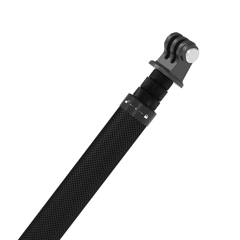 CamGo Telesin 1.16 Meter Carbon Fibre Selfie Stick for GoPro