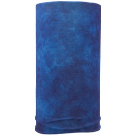 Bandana.com Royal Blue Tie Dye Tube Headband - Single Piece
