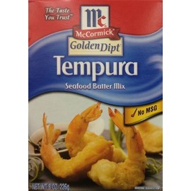 McCormick Tempura Seafood Batter Mix, 8 oz (6 pack) by McCormick
