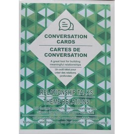 Relationship Talks Theme Relations Conversation Cards, 108 Thought-Provoking Starters, A Great Tool for Building Meaningful Relationship