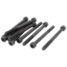10 Pcs M5-0.8 x 60mm Hex Socket Head Cap Screws, 12.9 Grade Alloy Steel, Allen Socket Drive, Black Oxide Finish, Machine Thread，Half Thread （10 Pcs M5-0.8 x 60mm）