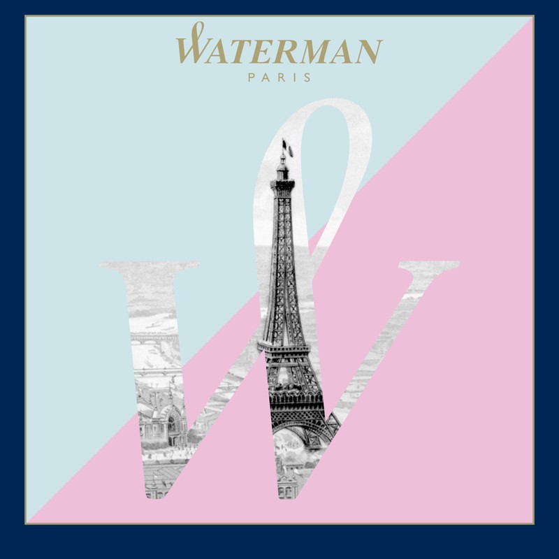 Waterman Allure Fountain Pen | Stainless Steel | Fine Nib