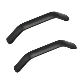 BOZONLI 2 Pcs Black Kitchen Cupboard Handles Cabinet Handles Drawer Handles Black Bathroom Handles (Hole Spacing 96mm)