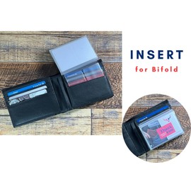 Bullz Heavy Duty Vinyl 6 Pages Insert for Bifold or Trifolds Wallet(Set of 2 )