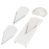 Multifunctional V Shaped Grater Slicing Cutter with Hand Protector Stainless