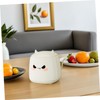 iplusmile Small Desktop Trash Can Cute Demon Mini Wastebasket with