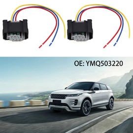 YINETTECH 2PCS Car Chassis Height Sensor Wire Harness Plug Pigtail 3 Wires for L320 L322 2005-2009 YMQ503220 22AWG 15cm Cable Length Automotive Parts