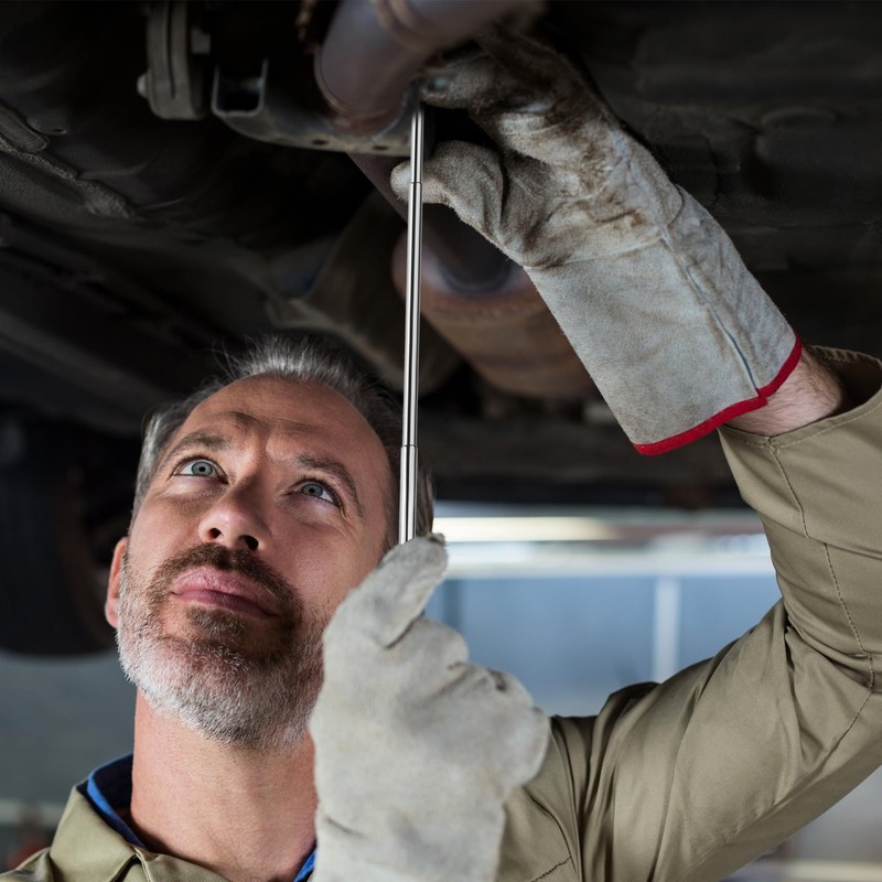 4 Pack Magnetic Pickup Tool, Telescoping Stick, Extendable Magnetic Pen