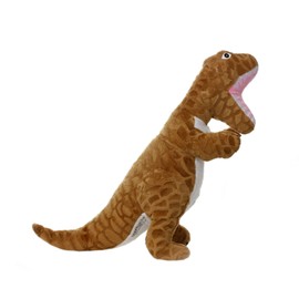 MIGHTY- Dinosaur TRex - Squeaker-Multiple Layers. Made Durable, Strong & Tough. Interactive Play (Tug, Toss & Fetch). Machine Washable & Floats