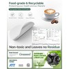 Grasseed 100Pcs Aluminum Foil Lids to Reuse Nespresso Pods, Pod