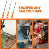 OXDFK 3 PCS 5/32, 7/32, 3/16 inch Chainsaw Chain Sharpening