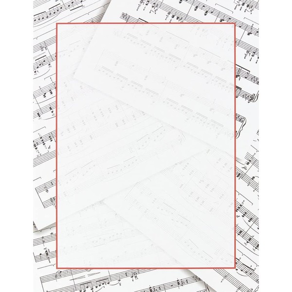 Great Papers! Sheet Music Letterhead, 8.5"x11", 80 Count (2014238)