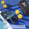 VUFOXT Pickleball Paddles Set of 2 USAPA Approved 99.99% Carbon
