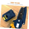 Totority 2 Pcs Mini Chainsaws Bar Portable Electric Chainsaw Cordless