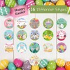 BFSYRR Easter Stickers, Easter Decorations, 1000Pcs Happy Easter Stickers, Adorable