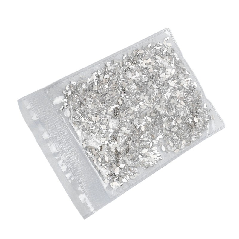 Flatback Rhinestones Decorative Sparkling Portable Nail Art Rhinestone for Clothes