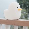 Duck Night Light Silicone Soft Lampshade Delay Automatic Light Off