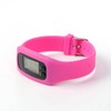 Pink Band Smart Automatic Pedometer Watch Health Measurement