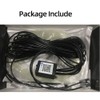 Mecerypt 6 in 1 RGB LED Atmosphere Car Light Interior