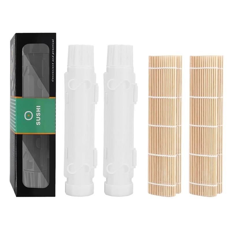 IKOPFLN 2 Items Sushi Set Sushi Mould, Multifunctional Sushi Maker,