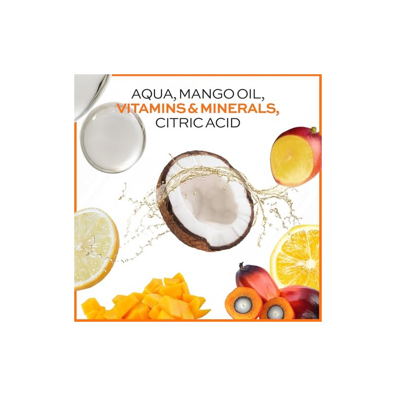 Kallos Cosmetics Mango Moisture Repair Shampoo, For Damaged Hair, 1L