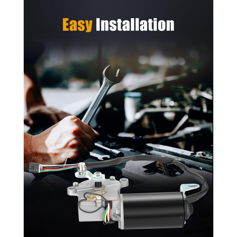ROADFAR Windshield Wiper Motor Replacement fit for 1987-1995 for Jeep