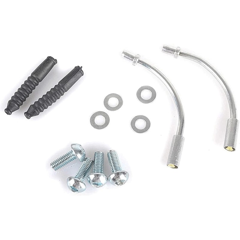 Complete V-Brake Set for Bicycles, Front & Rear MTB Brakes