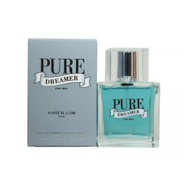 Karen Low Pure Dreamer By Karen Low 3.4oz/100ml Edt Spray For Men New In Box