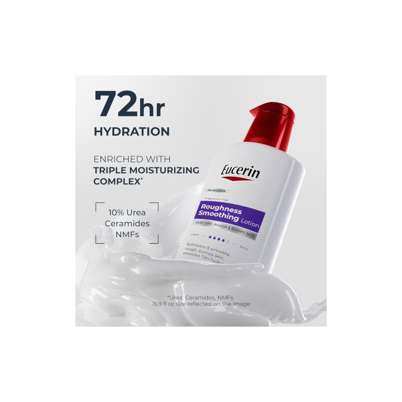 Eucerin Roughness Relief Lotion, 16.9 Fluid Ounce