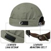 Clakllie Skull Cap Beanie Hat Men Cotton Docker Cap for