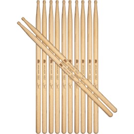 Meinl Stick & Brush Drumsticks, Siros Vaziri Signature Half Brick – Hickory Wood Drum Sticks with Hybrid Tip – Live, Practice, Drum Kits, Percussion – MADE IN GERMANY