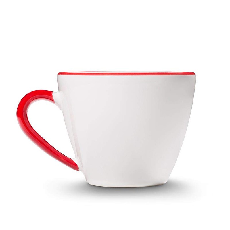 GMUNDNER KERAMIK Gourmet Coffee Cup Capacity 0.2 Litres Ruby Red