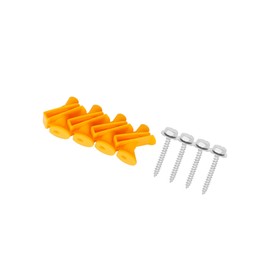 INFINAUTO Plastic Undertray Mounting Clips for Smart Fortwo 2008-2014 A0019913970-4 Set Stylish Design