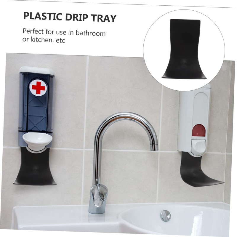 Garneck 1 x Practical Soap Dispenser Drip Tray Made of