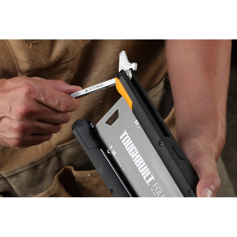 ToughBuilt Folding Pull Saw - (TB-H4-21-2X), Black, One Size