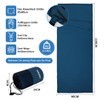 JAICOM Sleeping Bag, Ultralight Silk Sleeping Bag for Travel, 2-in-1