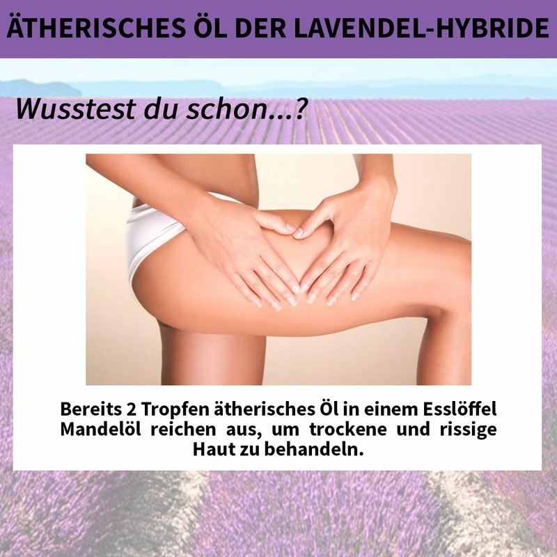 Lavender Essential Oil 100% Pure and Natural [10ml] Food Grade