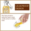 NVioAsport 10 Pack Swing Top Glass Vanilla Extract Bottles 4