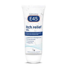E45 Itch Relief Gel 100 ml - Face Cream for Long-Lasting Moisture - Cream for Dry and Sensitive Skin - Dermatitis and Eczema Cream - Non-Greasy Formula Dermatologically Tested