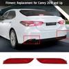 2 Pcs Rear Bumper Reflector Left Right TO1185110 Red Tail