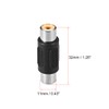 sourcing map RCA Female to Female Connector Stereo Audio Video