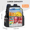 Heytrip Cooler Backpack 36 Cans Insulated Cooler Bag, Keep Freeze