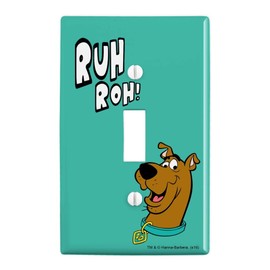 GRAPHICS & MORE Scooby-Doo Ruh Roh Plastic Wall Decor Toggle Light Switch Plate Cover
