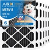 AIRX FILTERS WICKED CLEAN AIR. 16x25x2 Air Filter Odor Eliminator