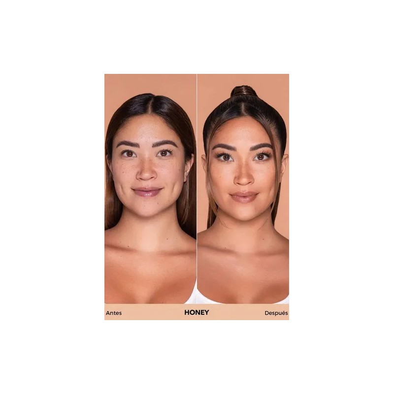 SHEGLAM Complexion Pro Base Líquida Mate Larga Duración - Honey